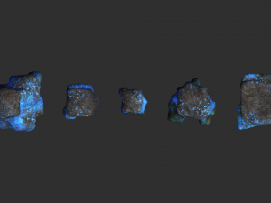 Rock Set 06 - Magic 3D Model