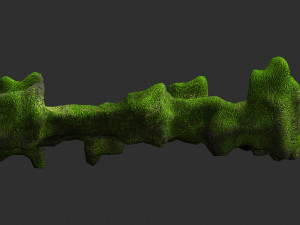 Stone Bridge - Moss 2 Modelo 3D