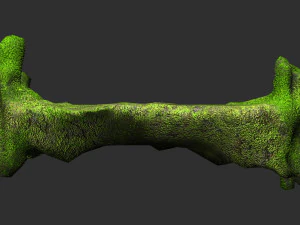 Stone Bridge - Moss 2 3D Model