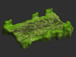 Stone Bridge - Moss 2 Modelo 3D