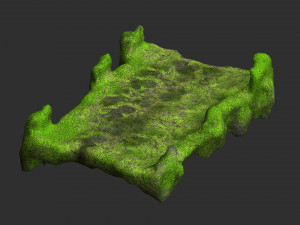 Stone Bridge - Moss 2 Modelo 3D