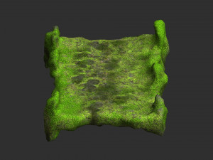 Stone Bridge - Moss 2 Modelo 3D