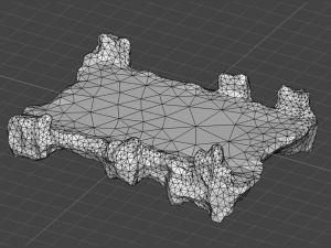 Stone Bridge - Moss 2 Modelo 3D