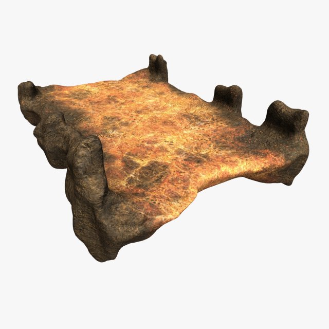 Stone Bridge - Dust 3D 模型 .c4d .max .obj .3ds .fbx .stl .blend