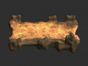 Stone Bridge - Dust 3D 模型