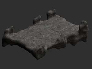 Stone Bridge - Base 3D मॉडल