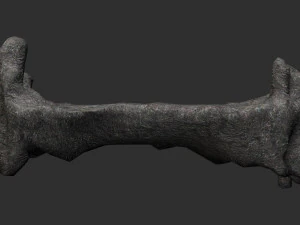 石桥 - 底座 3D 模型