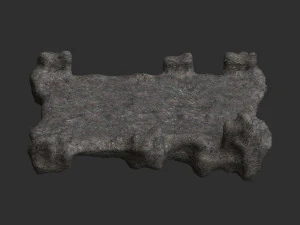 石桥 - 底座 3D 模型