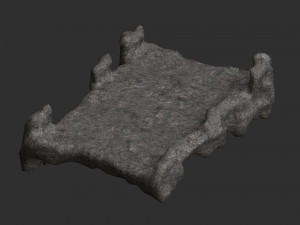 Stone Bridge - Base 3D मॉडल