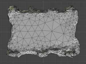 石桥 - 底座 3D 模型