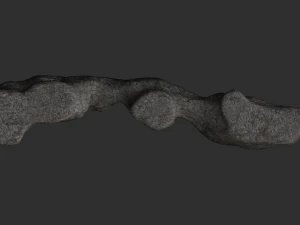 Long Flat Rocks - Base 3D Model