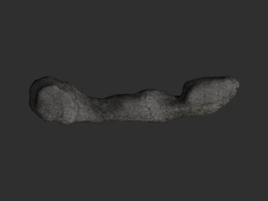 Long Flat Rocks - Base 3D Model