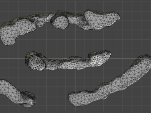 Long Flat Rocks - Base 3D 모델