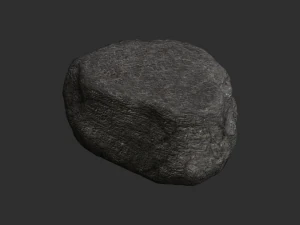 Short Flat Rocks - Base 3D Model