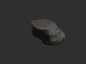 Short Flat Rocks - Base 3D 모델