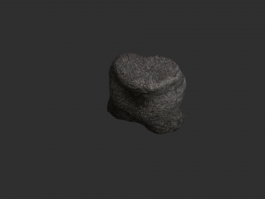 Short Flat Rocks - Base 3D 모델