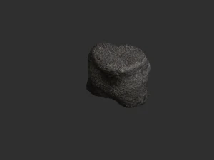 Short Flat Rocks - Base 3D Model