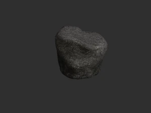 Short Flat Rocks - Base 3D Model