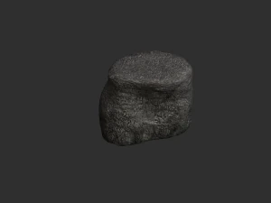 Short Flat Rocks - Base 3D Model