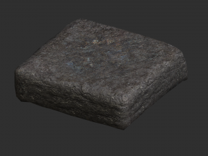 6 Stone Platforms - Base 3D Model
