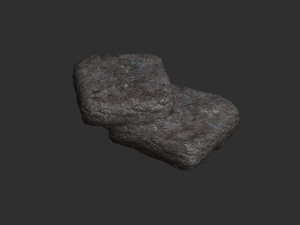 6 Stone Platforms - Base 3D Model