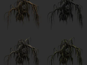 12 Roots in 4 Texture Options 3D Model