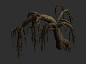 12 Roots in 4 Texture Options Modelo 3D
