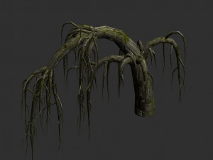 12 Roots in 4 Texture Options Modelo 3D