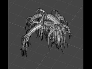 12 Roots in 4 Texture Options 3D Model