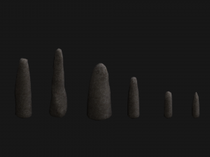 Obelisk Set - Base Modello 3D
