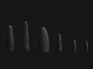 Obelisk Set - Base Modello 3D