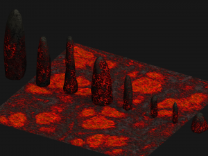 Obelisk Set - Ghostly 3D 模型