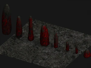 Ensemble Ob&eacute;lisque - Fantomatique Modèle 3D