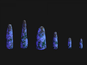 Obelisk Set - Energy 3D Model