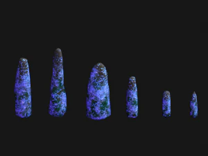 Obelisk Set - Energy 3D Model
