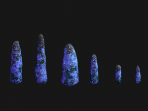 Obelisk Set - Energy 3D Model