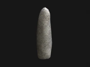 Obelisk Set - White Stone 3D Model