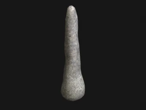 Obelisk Set - White Stone 3D Model