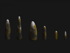 Obelisk Set - Corrupted 3Dモデル