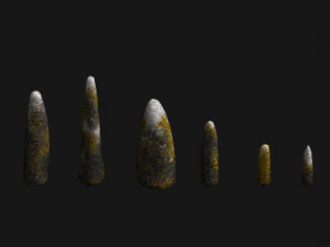 Obelisk Set - Corrupted 3D Model