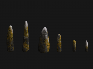 Obelisk Set - Corrupted 3Dモデル