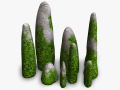 Obelisk Set - Ivy Modello 3D