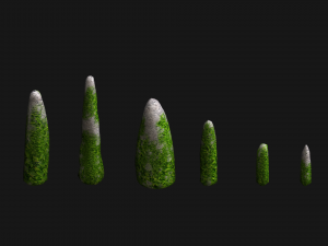 Obelisk Set - Ivy Modèle 3D