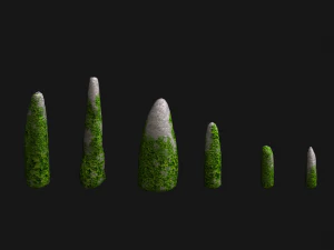 Obelisk Set - Ivy 3D Model