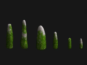 Obelisk Set - Ivy 3D Model