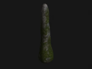 Obelisk Set - Moss 3D Model