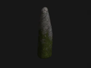 Obelisk Set - Moss 3D Model