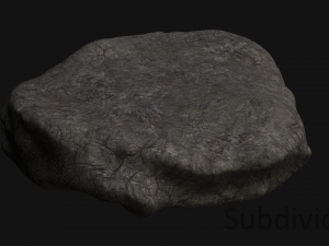 Rock 07 - Base 3D Model