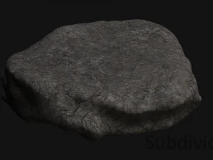 Rock 07 - Base 3D Model