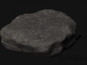 Rock 07 - Base 3D Model